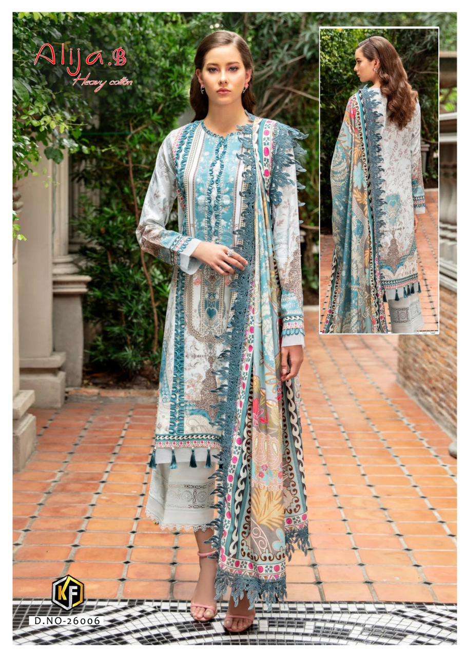 keval alija b vol-26 26001-26006 series designer fancy pakistani salwar kameez at wholesaler price india surat gujarat