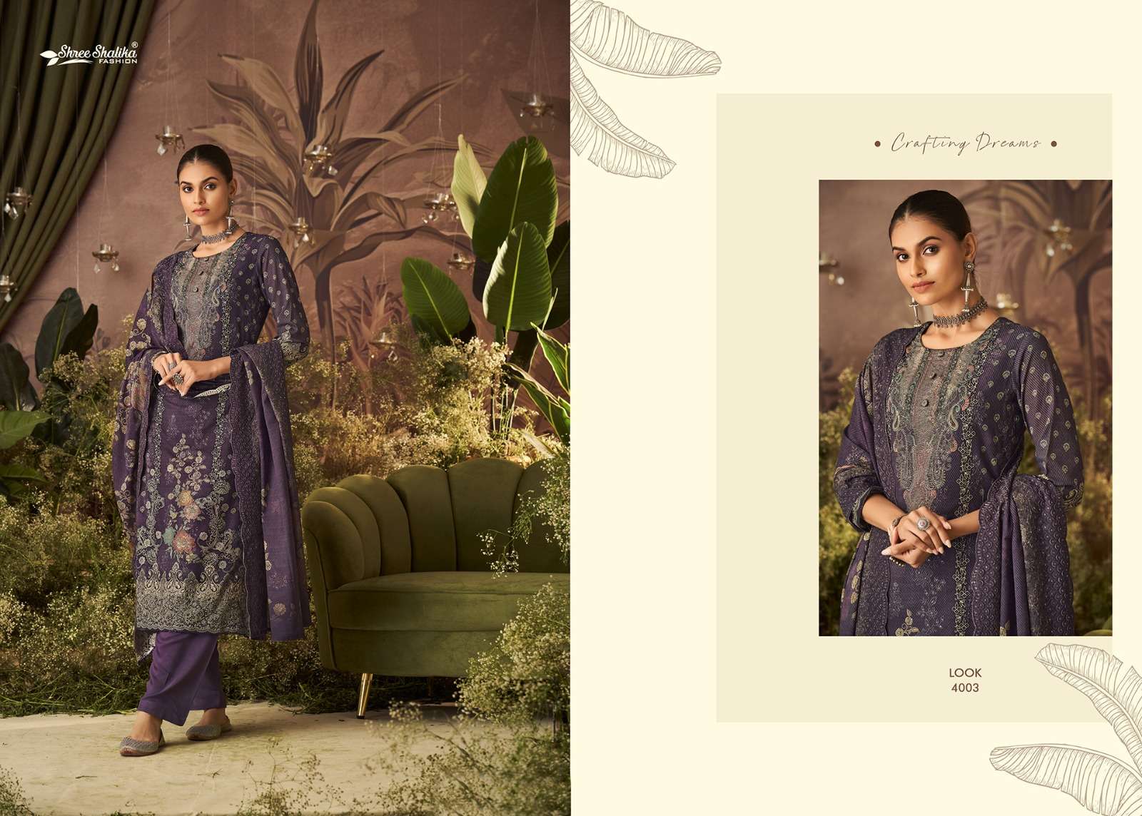 shree shalika mannat vol-4 4001-4006 series latest designer salwar kameez wholesaler surat