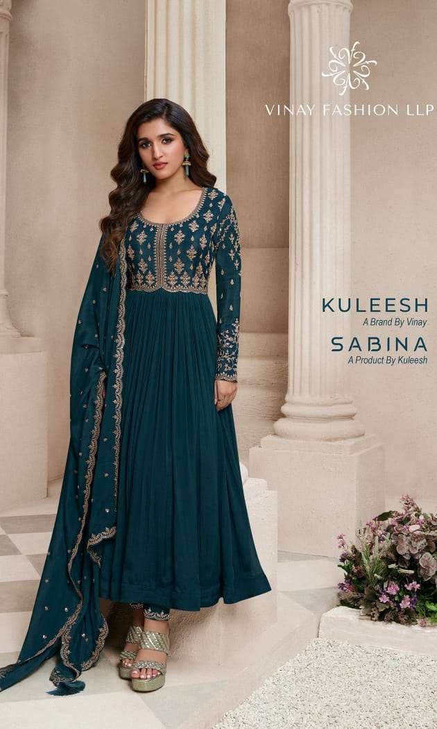vinay fashion sabina 66571-66576 series latest festive wear salwar kameez wholesaler surat gujarat