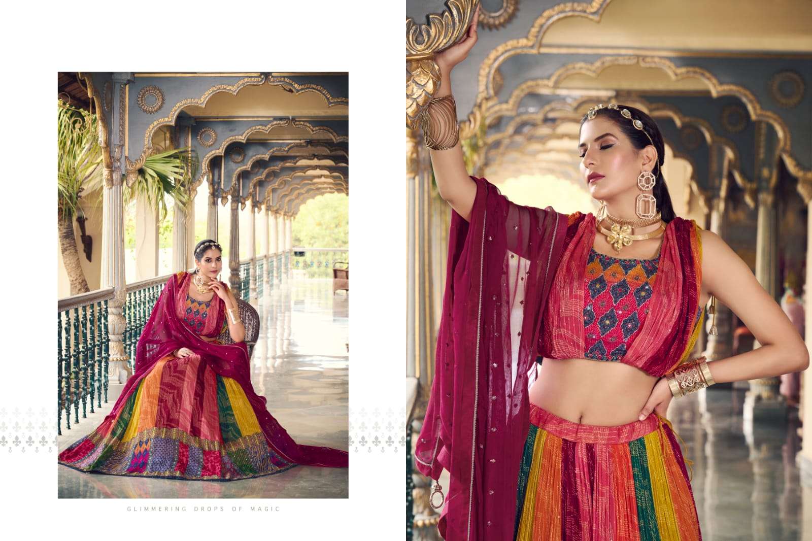 virasat arunima 2001-2007 series latest designer readymade lehenga choli for wedding wholesaler surat gujarat