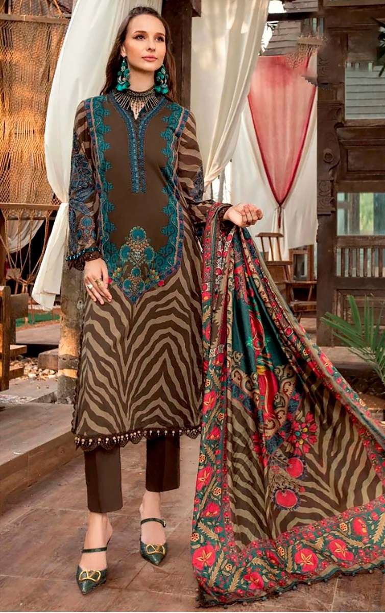 aasha designer m print vol-2 1014 colour series latest designer pakistani salwar kameez with cotton dupatta at wholesale price surat gujarat