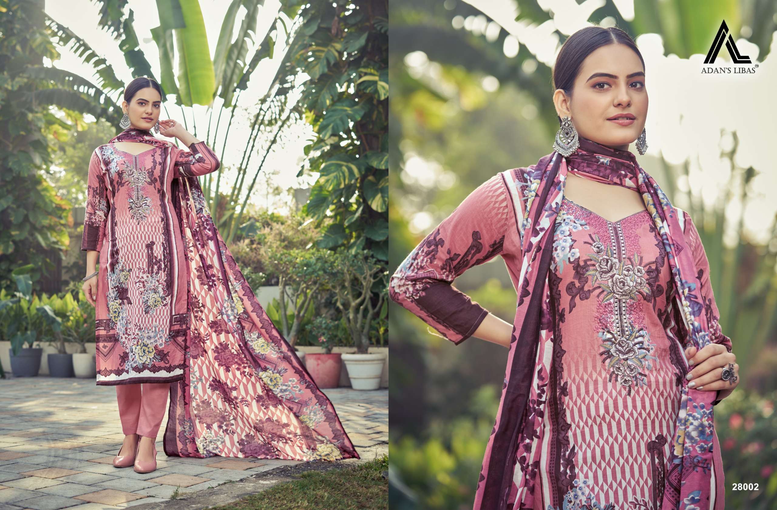 adan libas naira vol-28 28001-28010 series latest fancy designer pakistani salwar kameez wholesaler surat gujarat