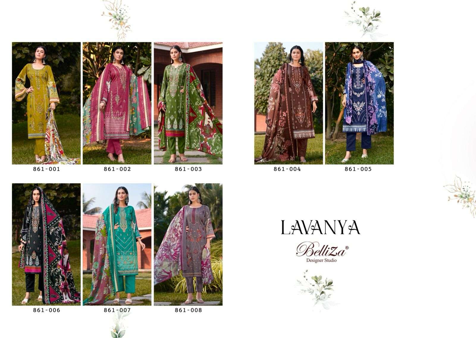 belliza designer studio lavanya series designer pakistani salwar kameez wholesaler surat gujarat
