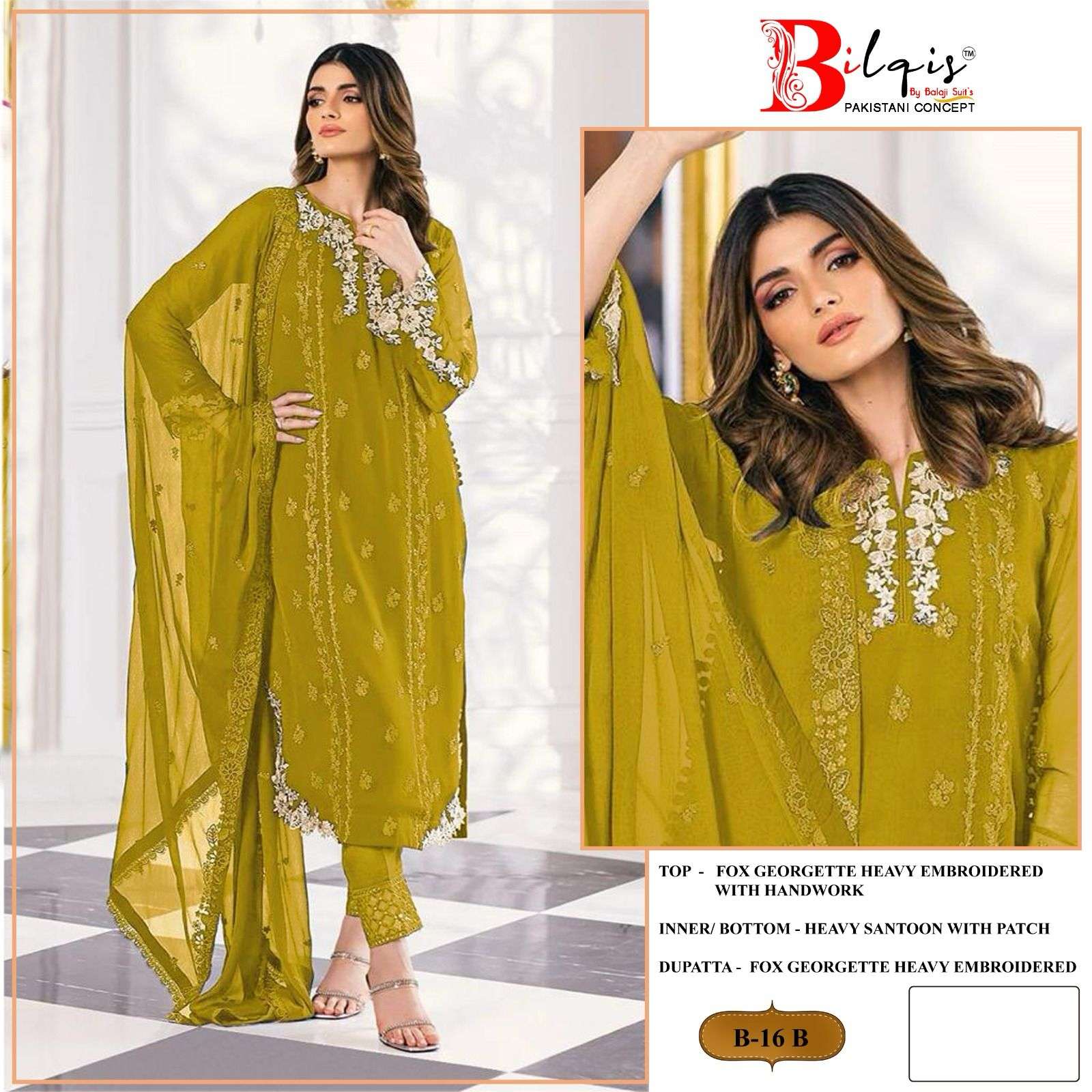 bilqis b-16 to d series designer pakistani salwar kameez wholesaler surat gujarat