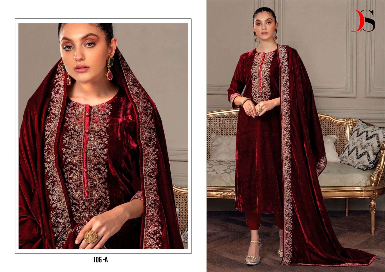deepsy 106 colour series latest designer partywear salwar kameez wholesaler surat gujarat