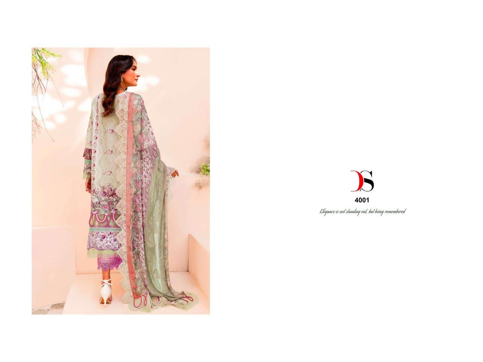 deepsy niddle wonder premiurm vol-2 4001-4004 series latest designer partywear salwar kameez wholesaler surat gujarat