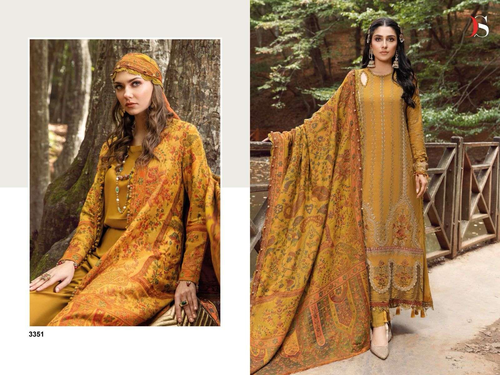 deepsy suits maria b embroidered vol-24 3351-3354 series latest designer partywear salwar kameez at wholesaler rate surat india gujarat