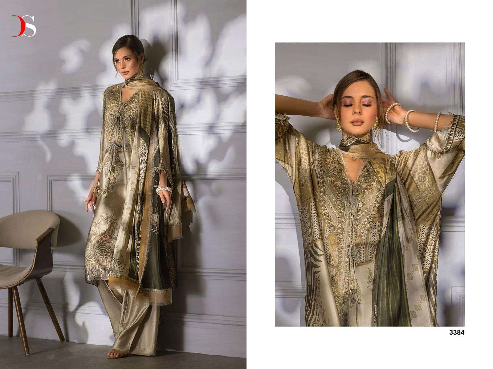 deepsy suits sobia nazir silk vol-24 3381-3385 series latest designer partywear salwar kameez wholesaler india surat gujarat