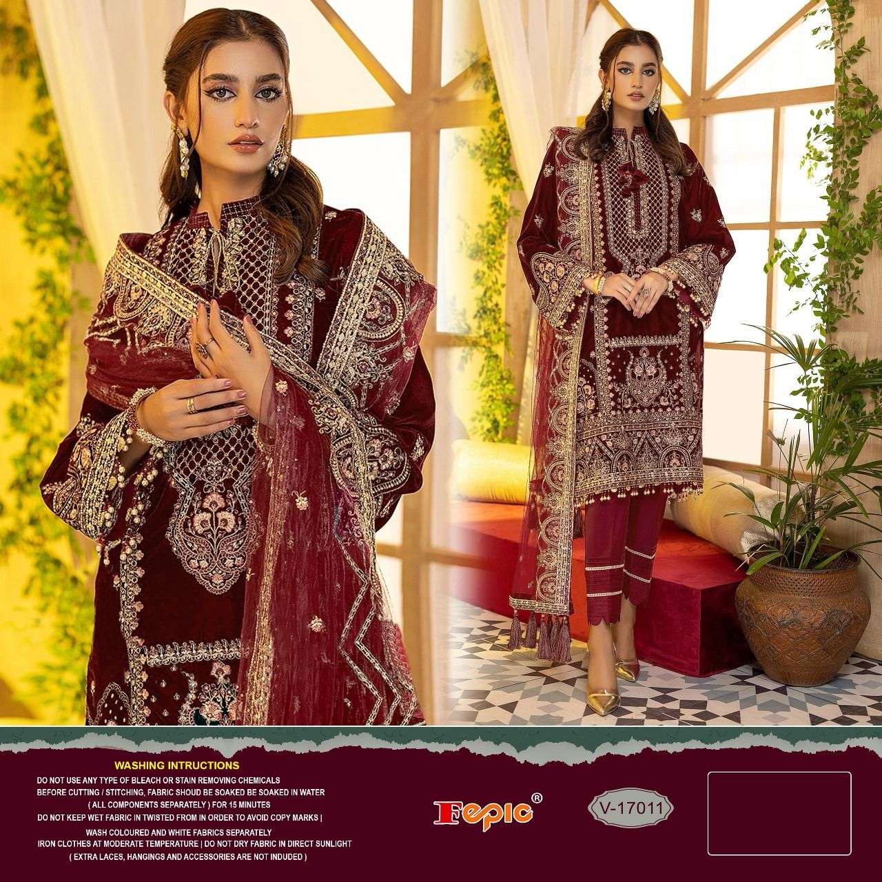 fepic 17011 colour series latest designer pakistani salwar kameez at wholesale price surat gujarat