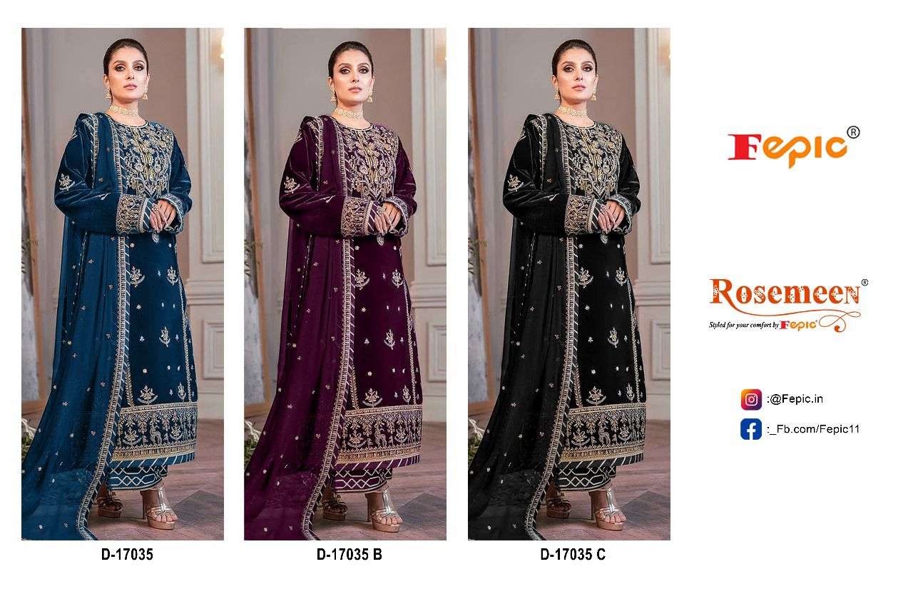 fepic 17035 colour series latest designer pakistani salwar kameez at wholesale price surat gujarat