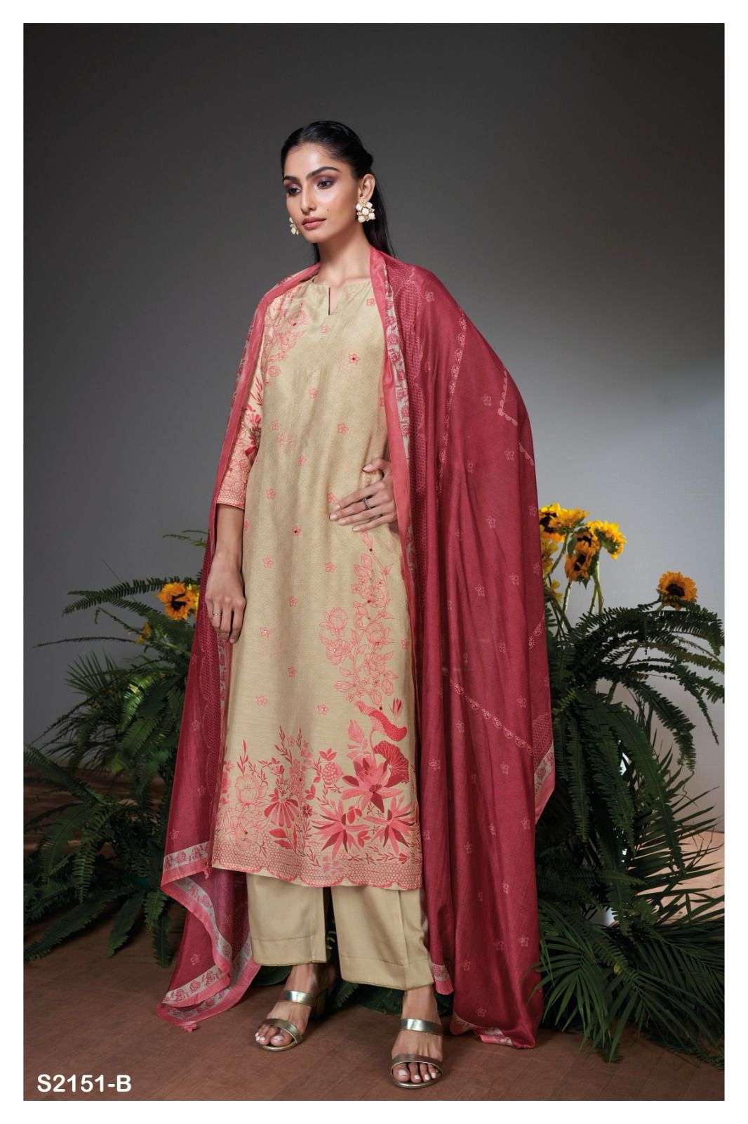 ganga aswara 2151 colour series designer  pakistani salwar kameez wholesaler surat gujarat