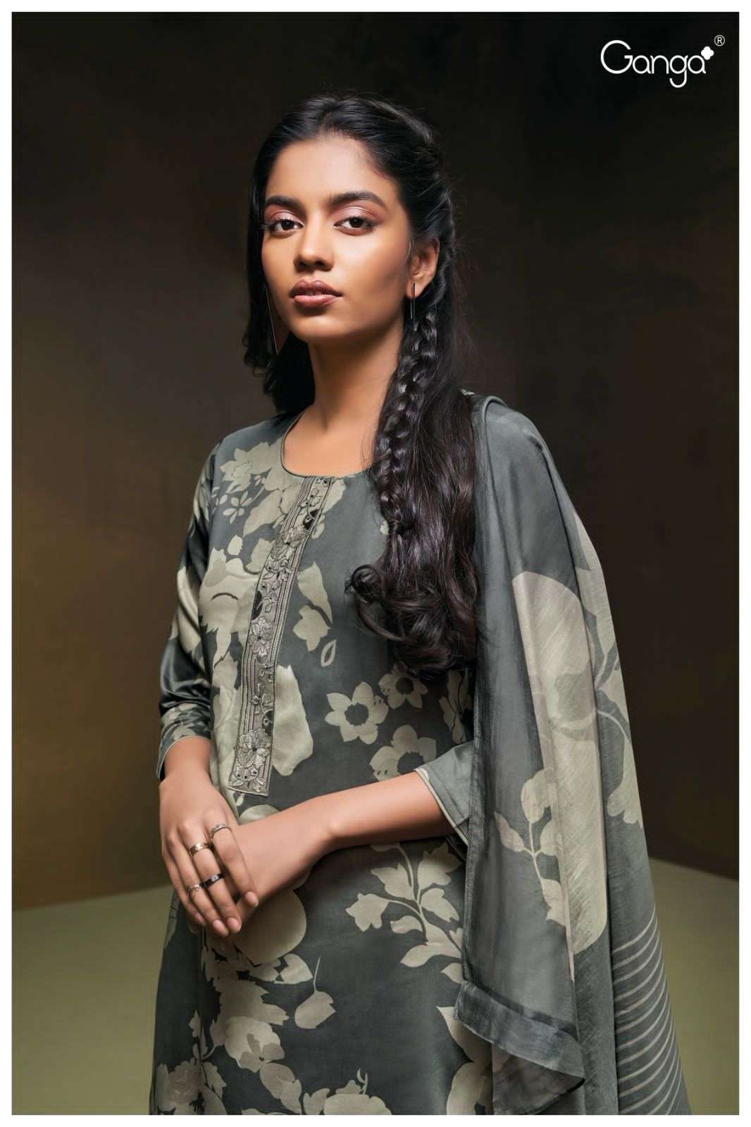 ganga finn 2190 colour series latest designer pakistani salwar kameez wholesaler surat gujarat