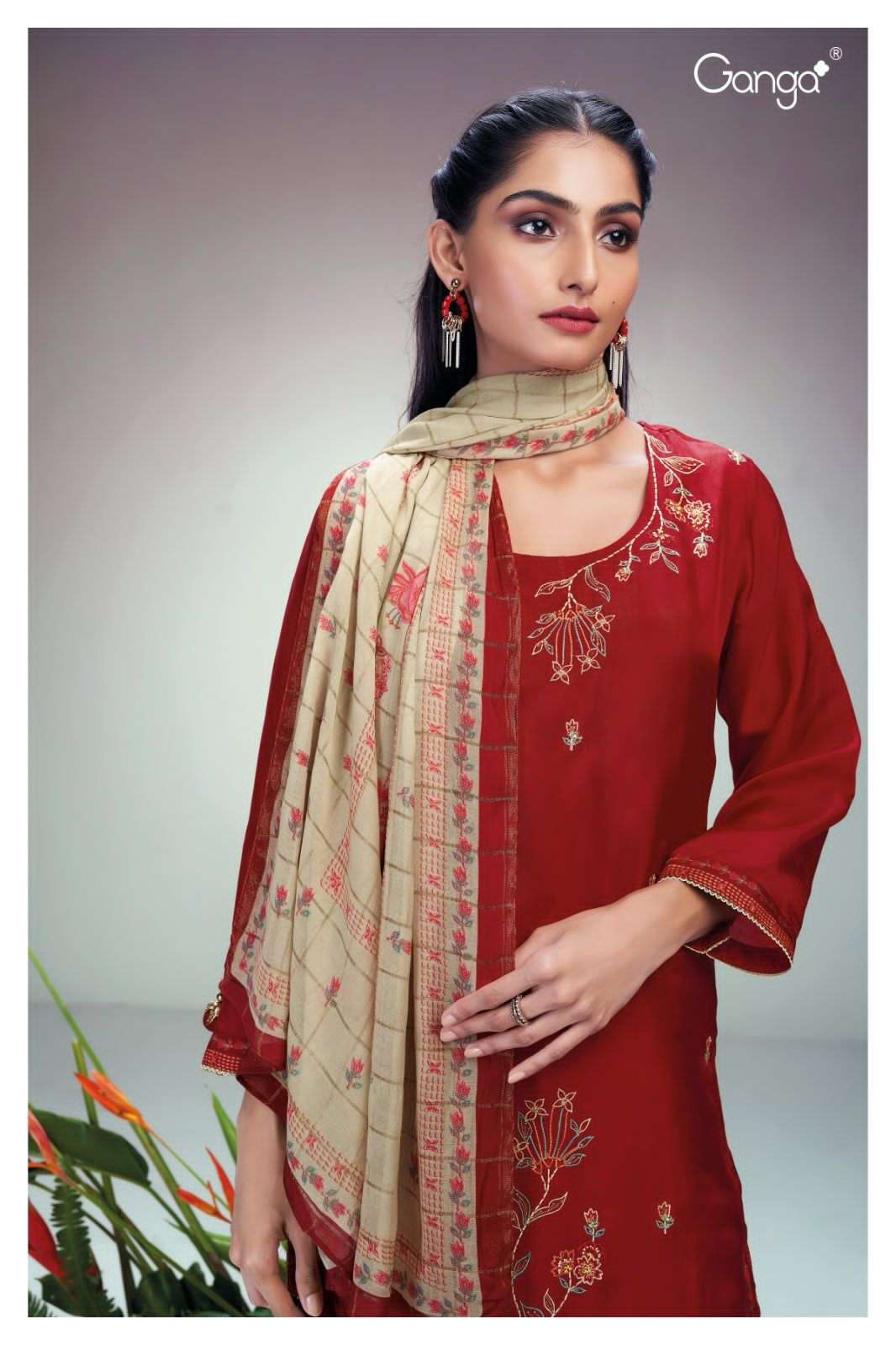 ganga genuli 2215 colour series latest designer pakistani salwar kameez wholesaler surat gujarat