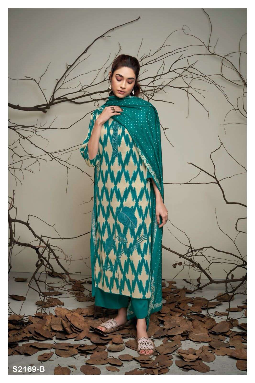 ganga inez 2169 colour series latest designer pakistani salwar kameez wholesaler surat gujarat