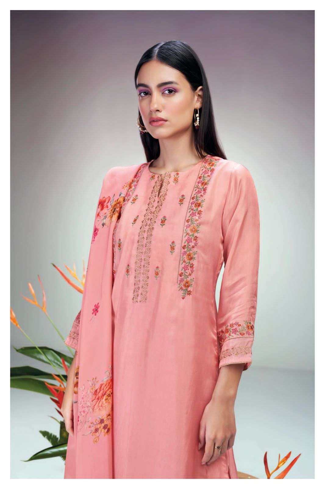 ganga milina 2207 colour series latest designer pakistani salwar kameez wholesaler surat gujarat