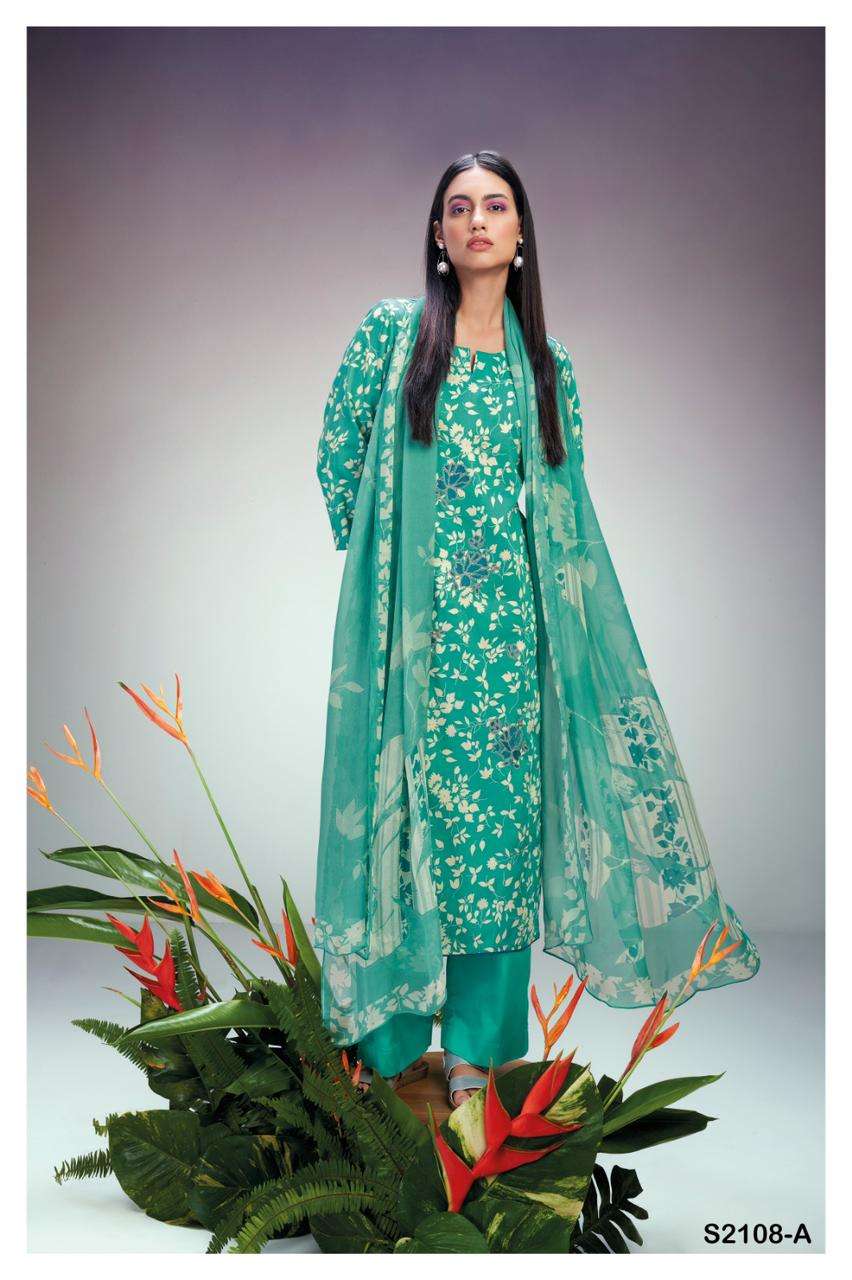 ganga rangani 2108 colour series designer wedding wear salwar kameez wholesaler surat gujarat