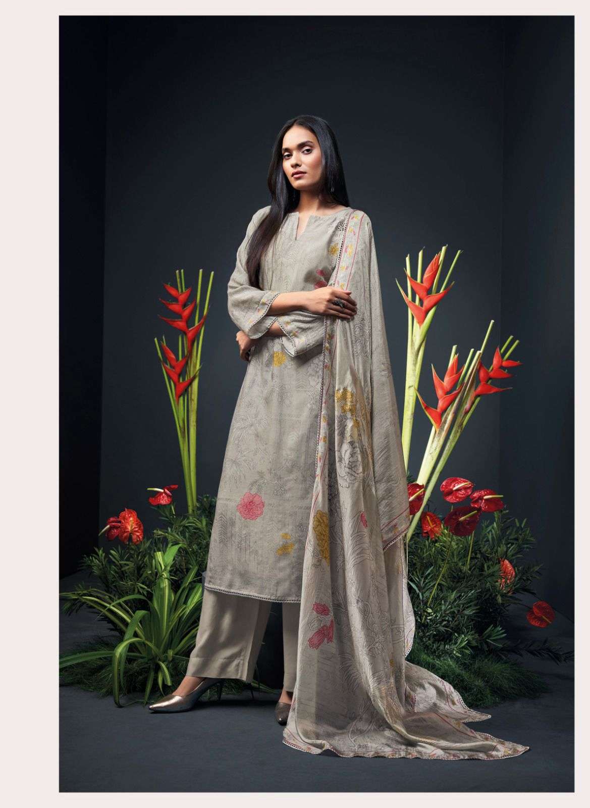 ganga zanera colour series designer wedding wear salwar kameez wholesaler surat gujarat