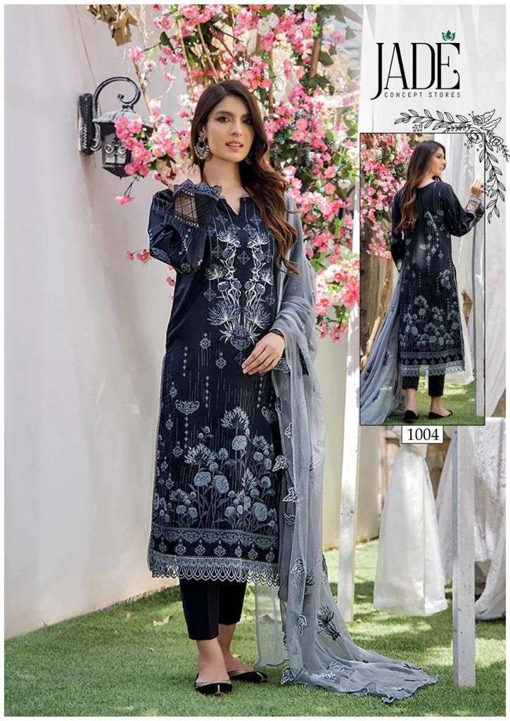 Jade chevron vol-3-4 hit collection 1001-1006 series cotton wedding Printed Pakistani Salwar Kameez Wholesale Price