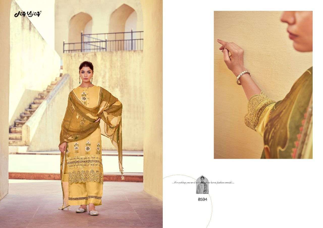 jayvijay heer 8591-8598 series latest designer fancy salwar kameez wholesaler surat gujarat