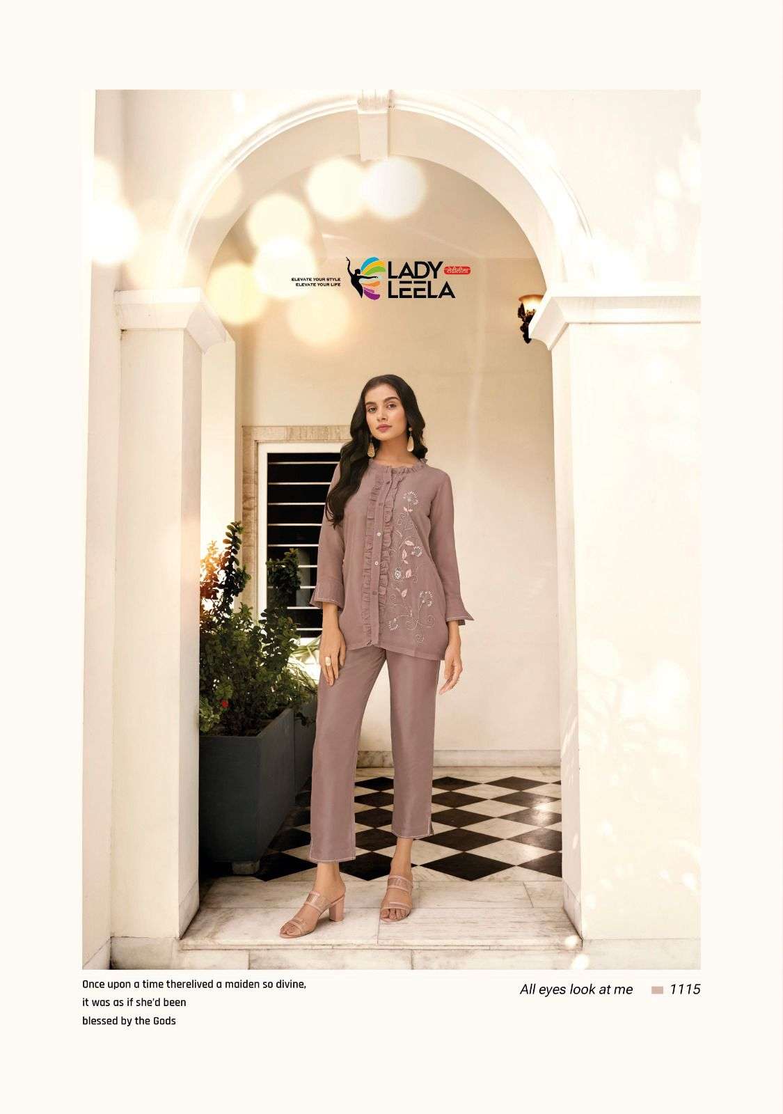 lady leela marbles vol-4 1111-1116 series latest designer kurti set wholesaler surat gujarat