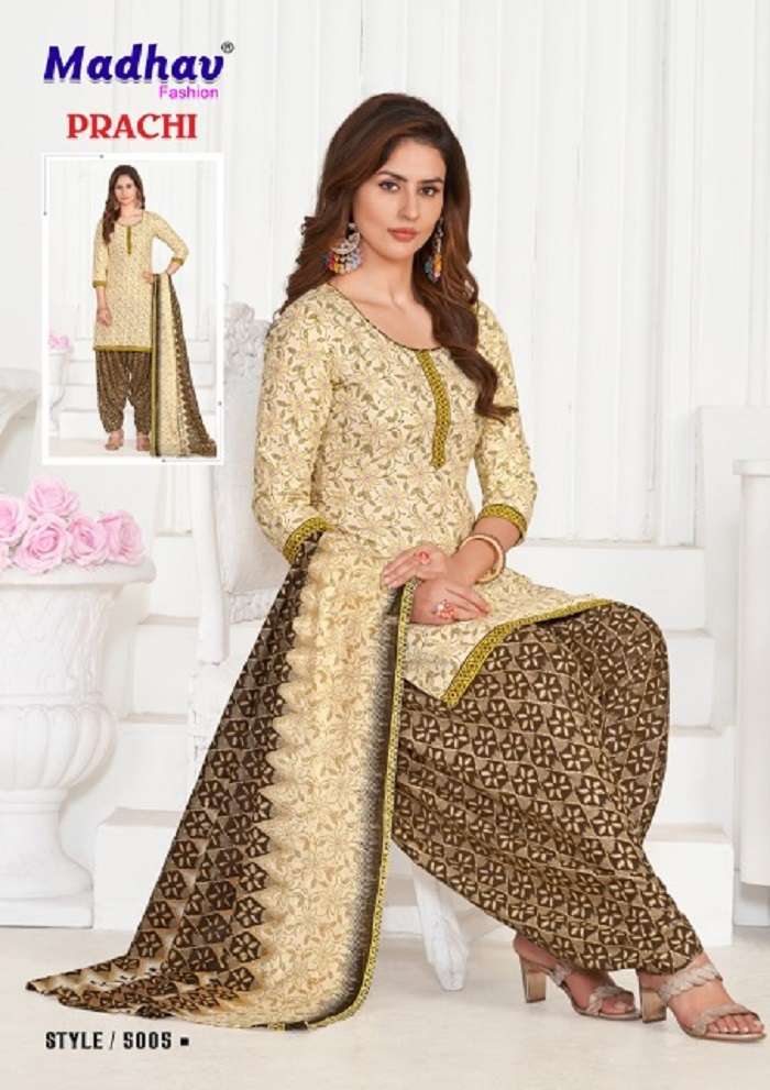 madhav fashion prachi vol-5 cotton unstich salwar kameez wholesale price surat