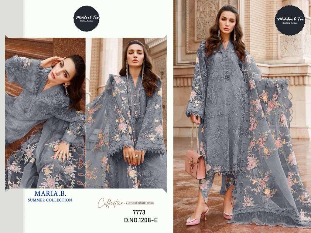 mehboob tex 1208 colour series designer wedding wear pakistani suit at wholesaler price surat india gujarat
