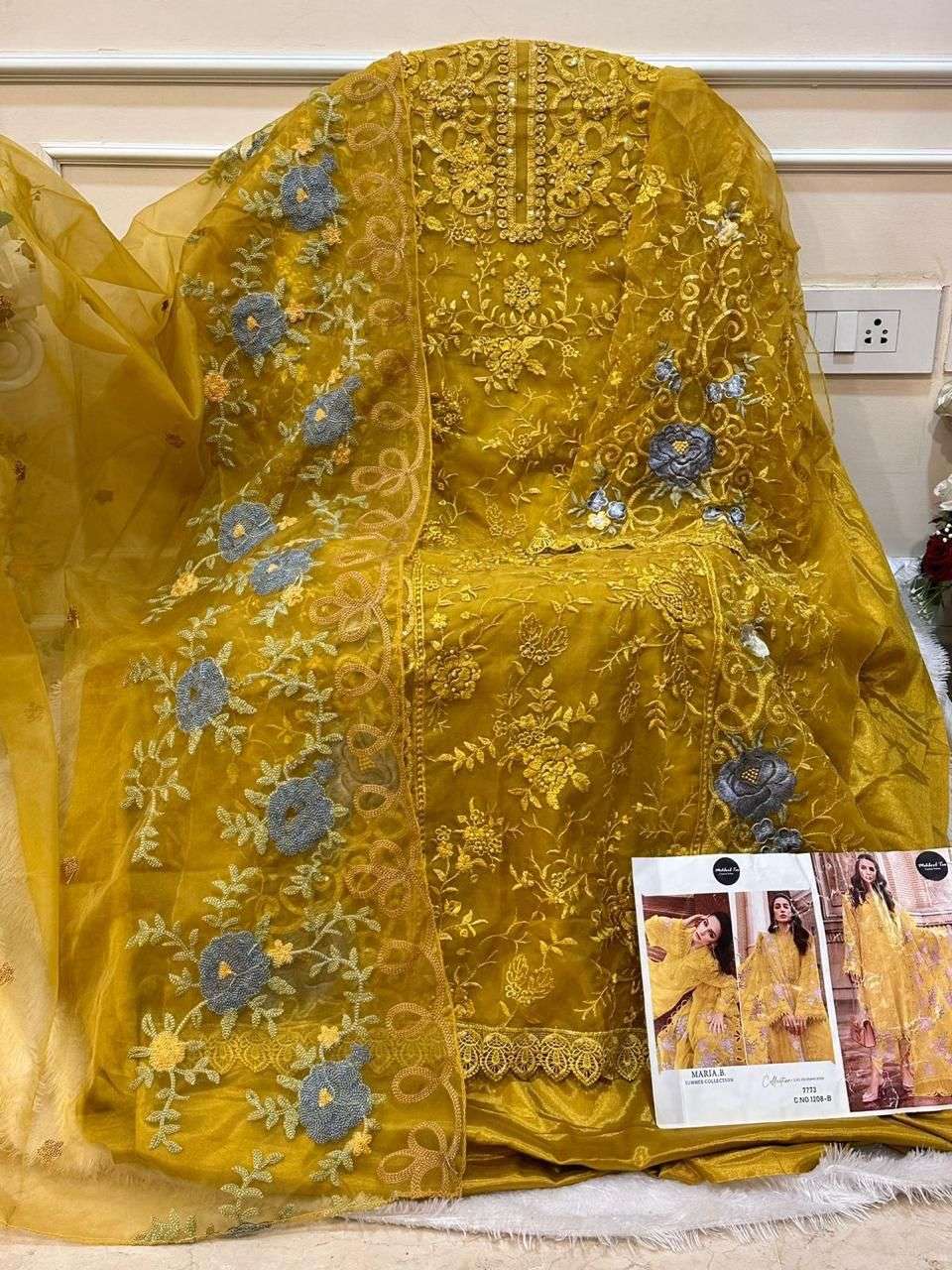 mehboob tex 1208 colour series designer wedding wear pakistani suit at wholesaler price surat india gujarat