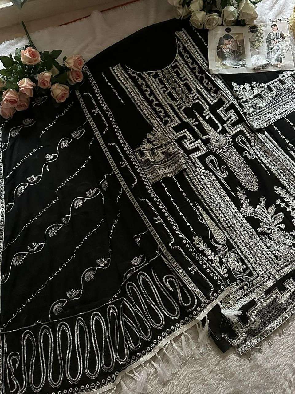 mehboob tex 1236 colour series designer wedding wear pakistani suit at wholesaler price surat india gujarat