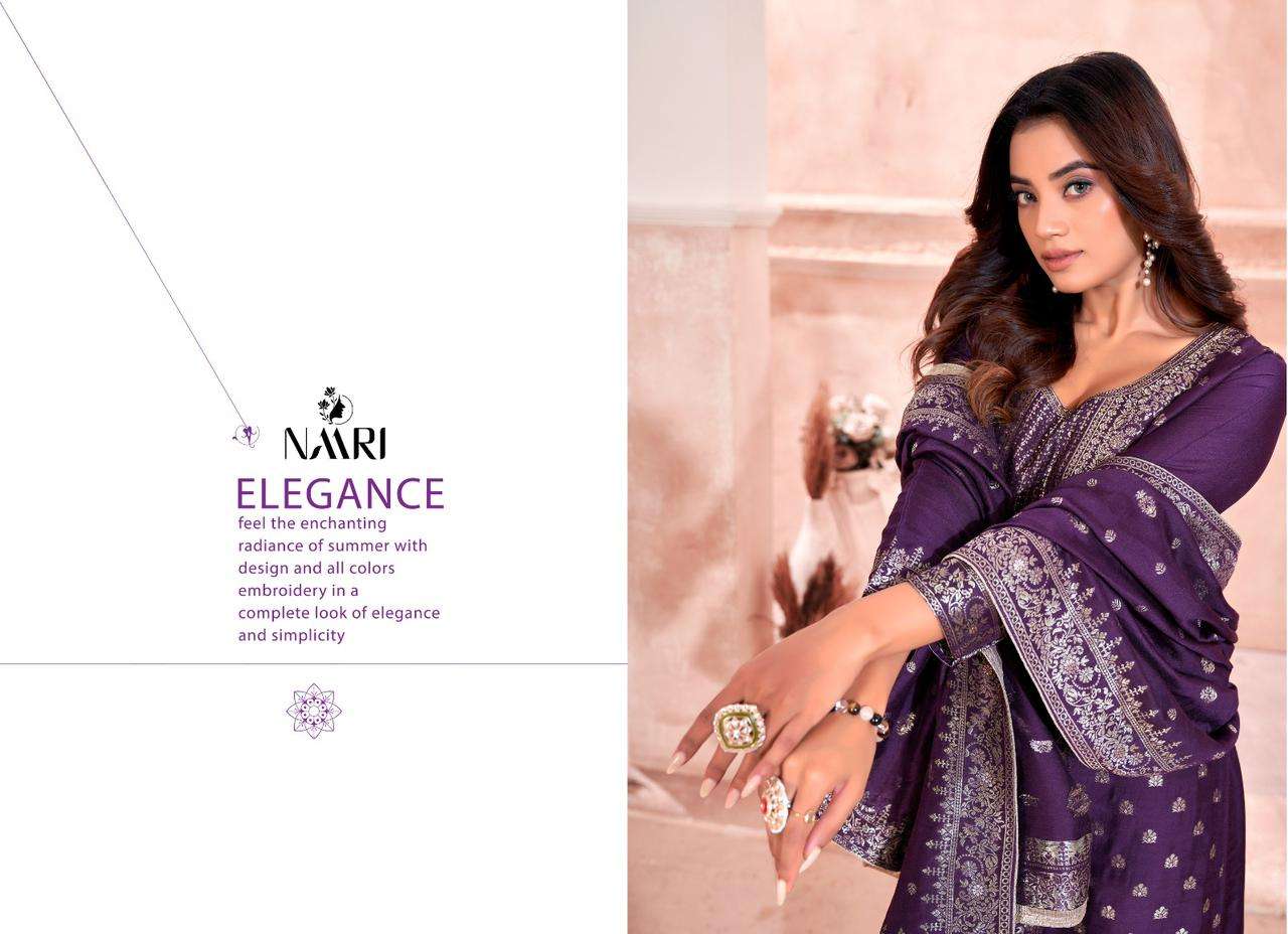 naari salaar  57001-57004 series designer wedding wear plazzo salwar suit wholesaler surat gujarat