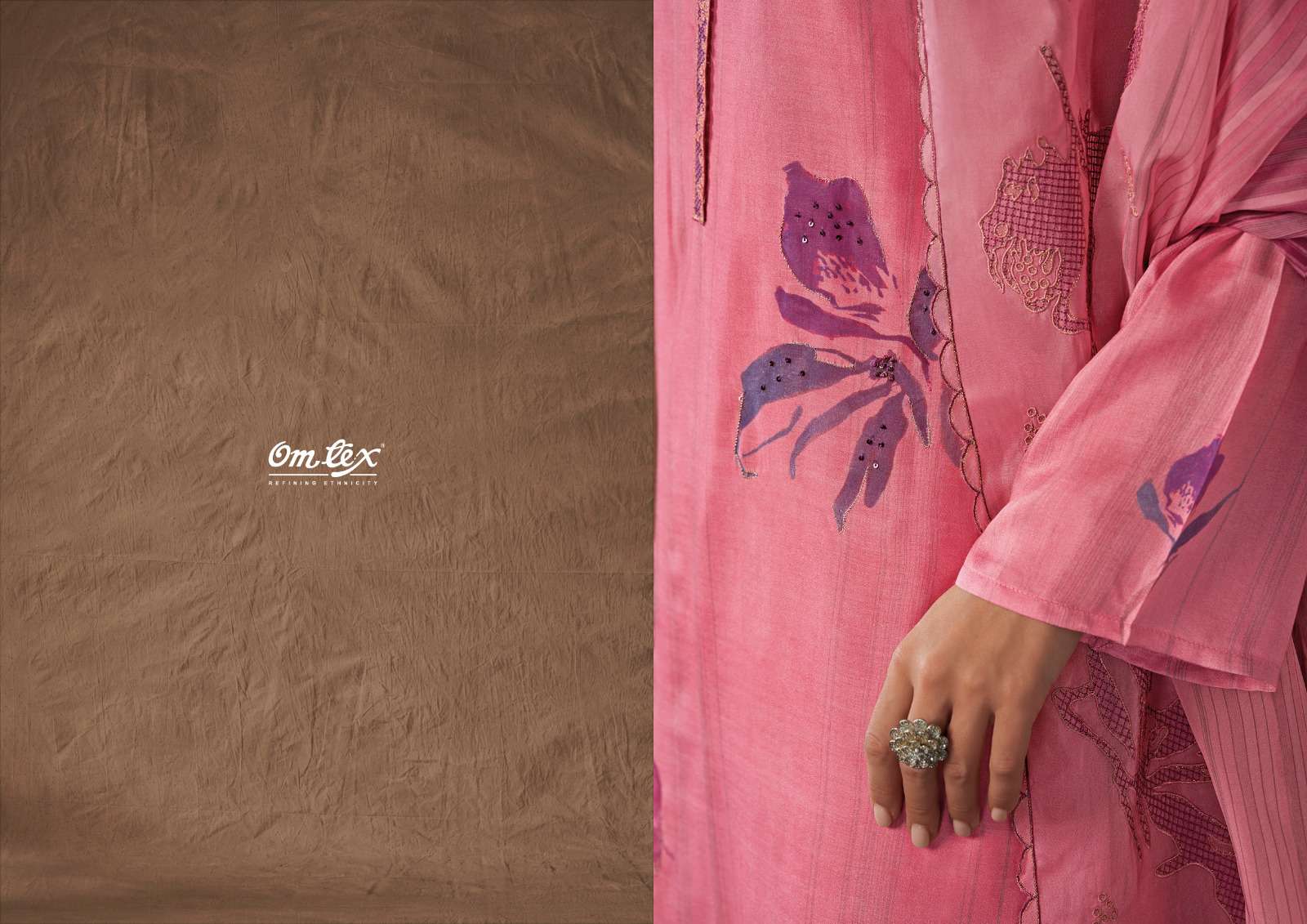 om tex tasavvur 3501 colour series designer partywear wear wholesaler surat gujarat