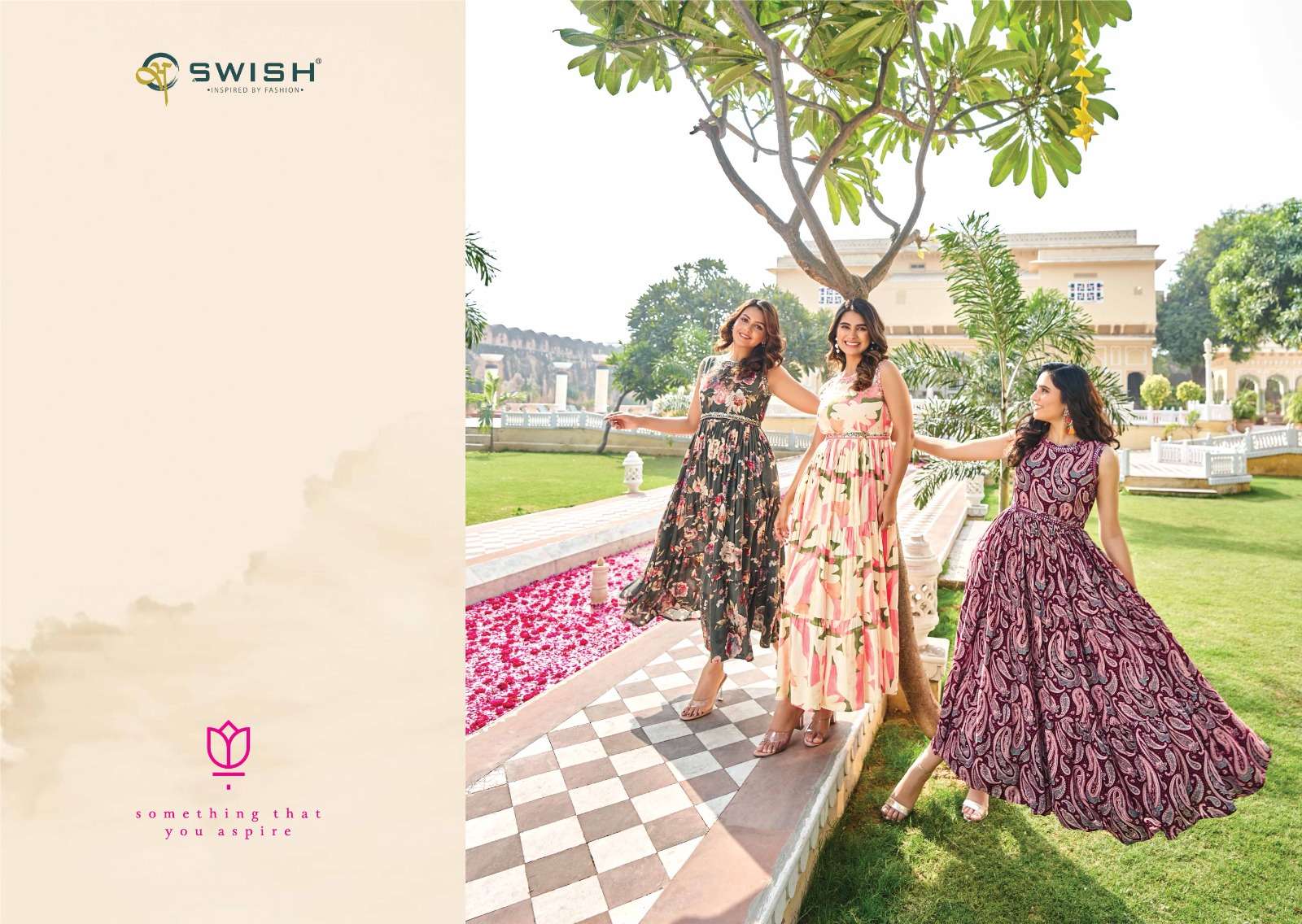 swish berich vol-4 401-407 series design wedding wear designer kurti at wholesale price surat gujarat