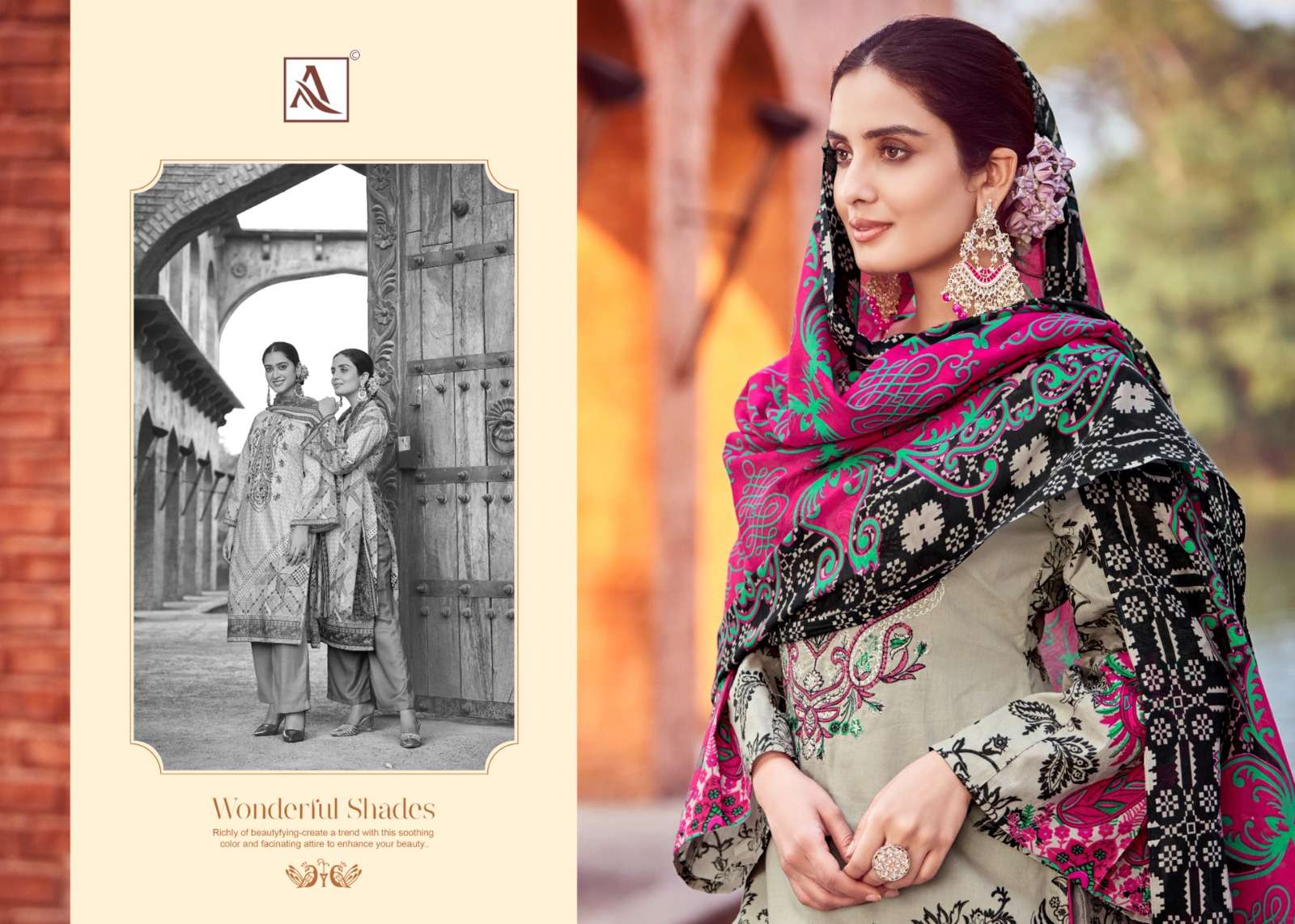 alok suit gulshan ara designer pakistani salwar kameez wholesaler surat gujarat