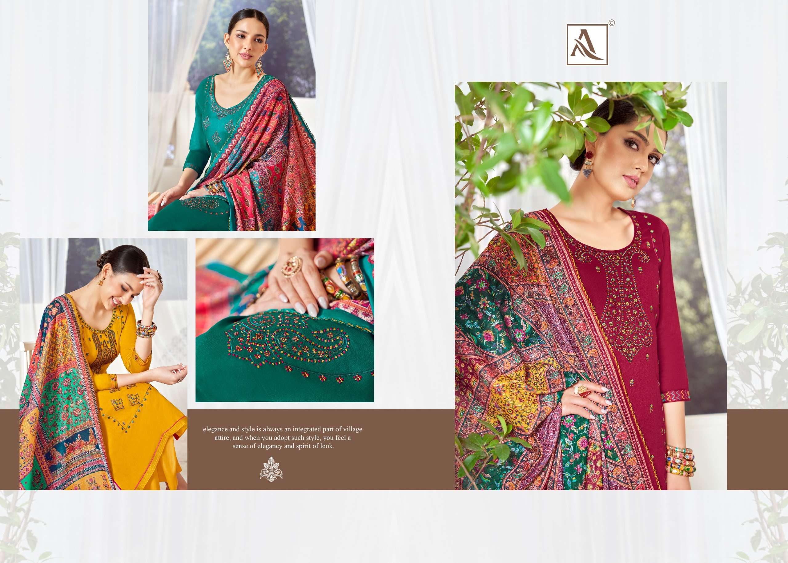 alok suit kohinoor designer pakistani salwar kameez wholesaler surat gujarat