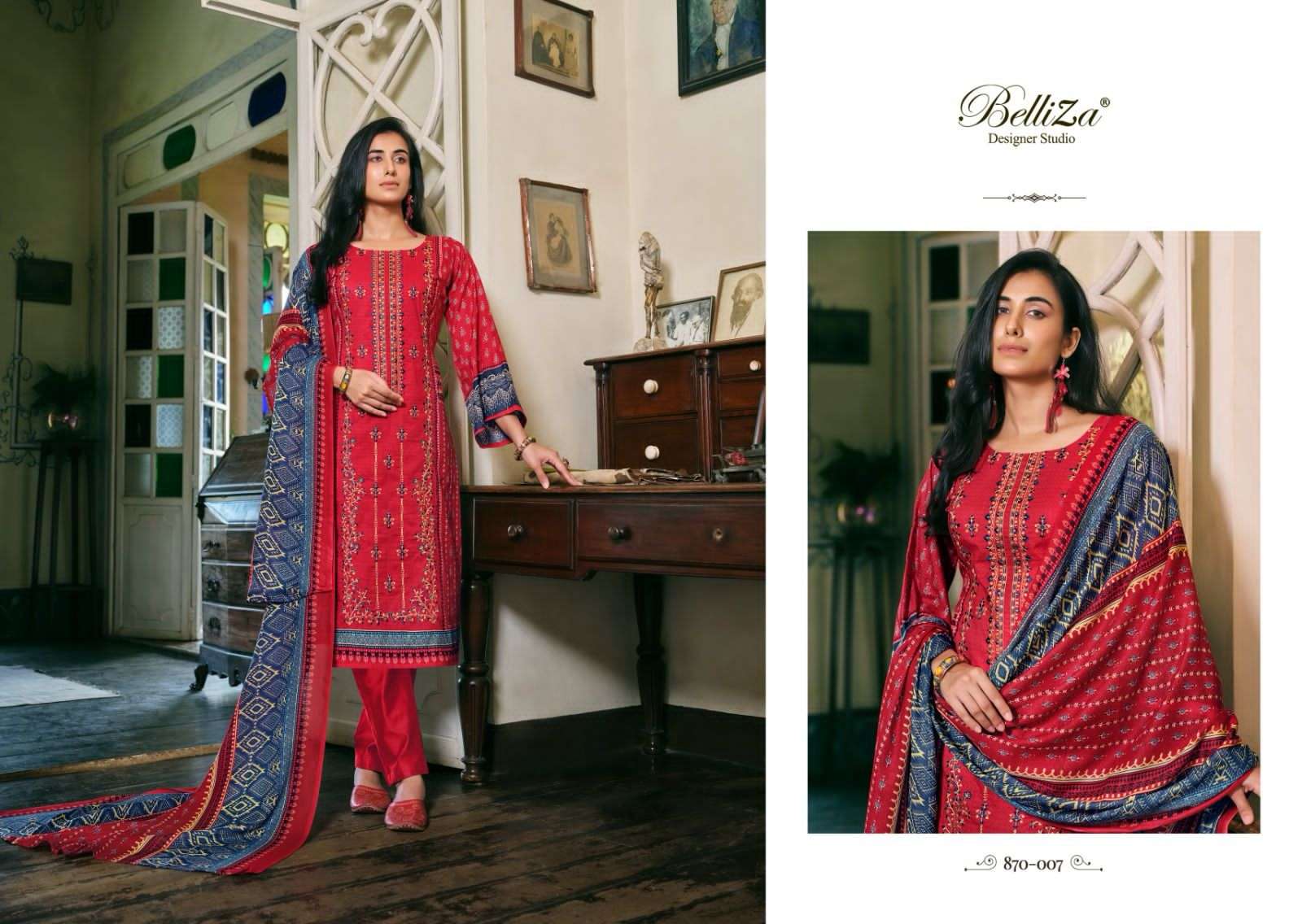 belliza designer studio binsaeed vol-2 series pakistani festive wear salwar kameez wholesaler at wholesaler rate surat gujarat