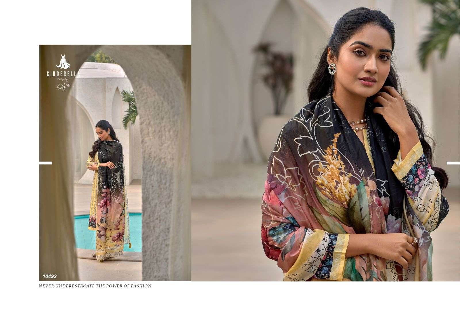 cindrella sone ki chidya 10491-10497 series designer latest trendy pakistani salwar kameez wholesaler surat