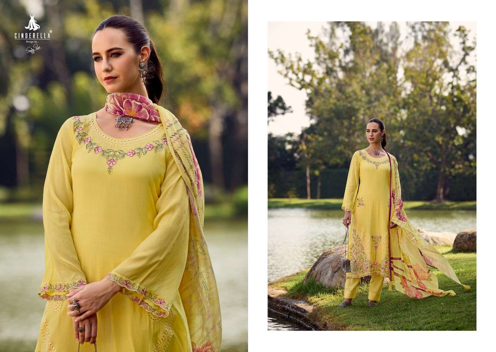 ibiza legacy of floral series latest pakistani salwar kameez wholesaler surat gujarat