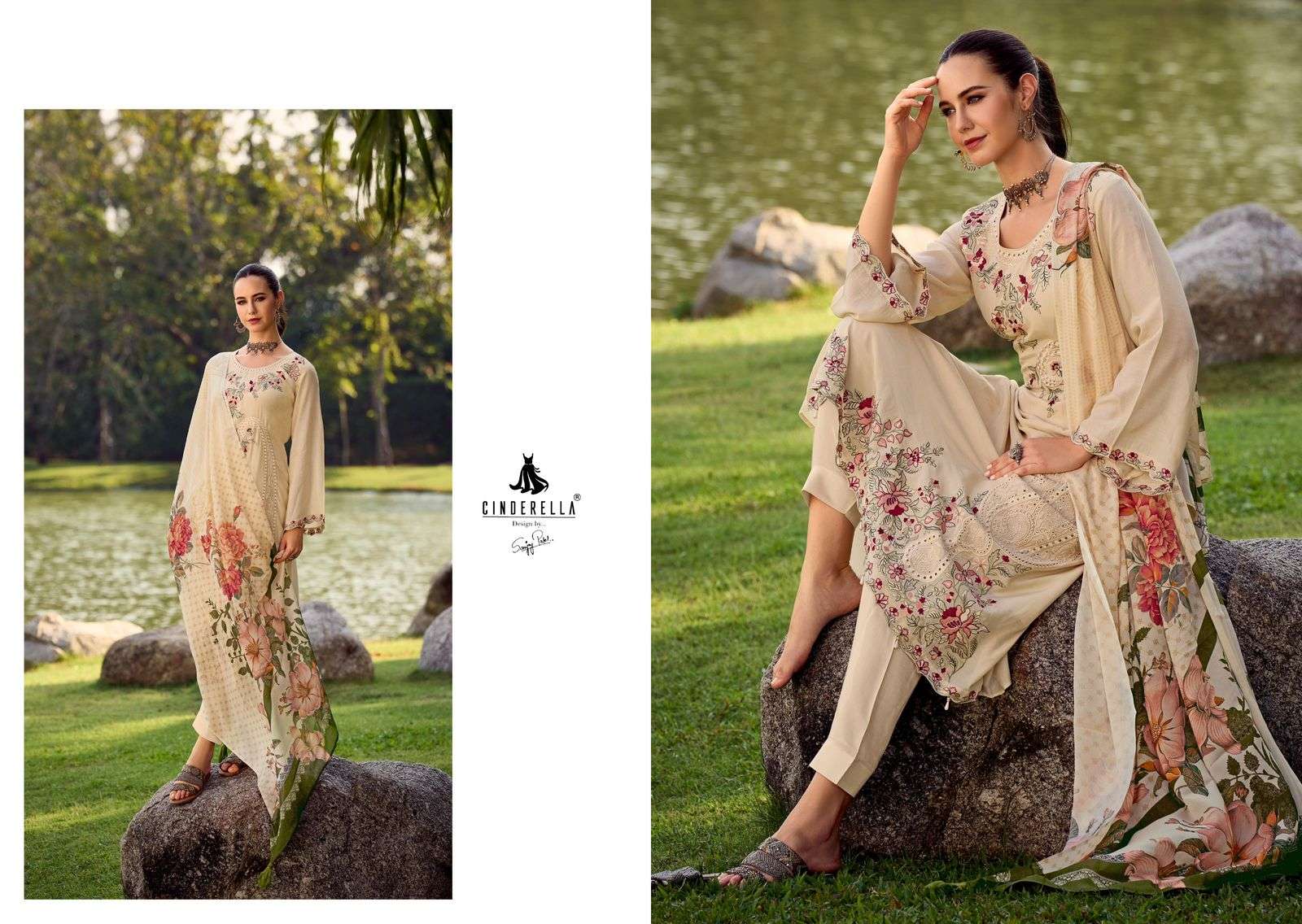 ibiza legacy of floral series latest pakistani salwar kameez wholesaler surat gujarat