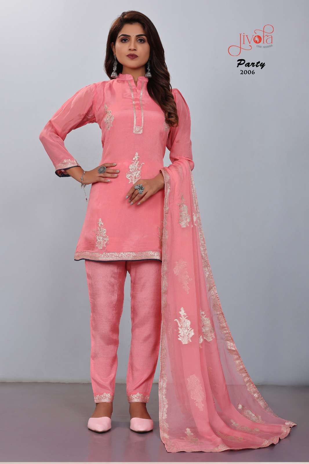 jivora party series latest fancy designer salwar kameez wholesaler surat gujarat