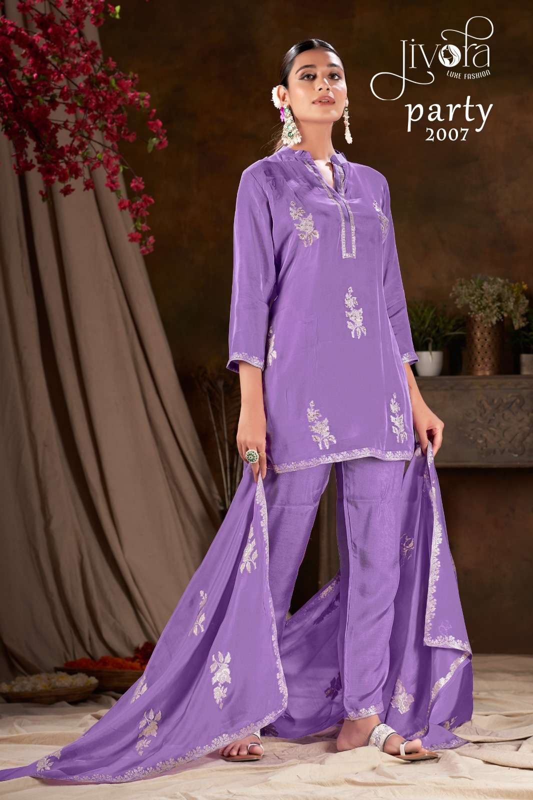jivora party series latest fancy designer salwar kameez wholesaler surat gujarat