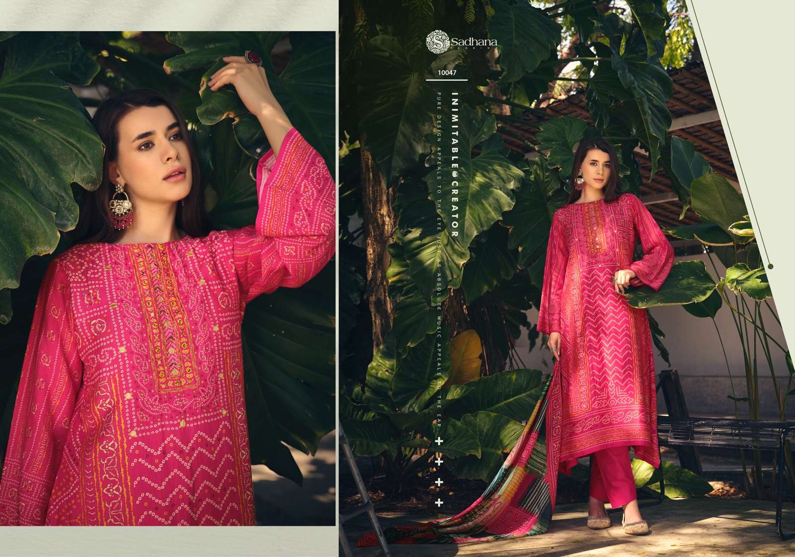 sadhana fashion inaayat 10041-10048 series latest designer salwar kameez wholesaler surat gujarat