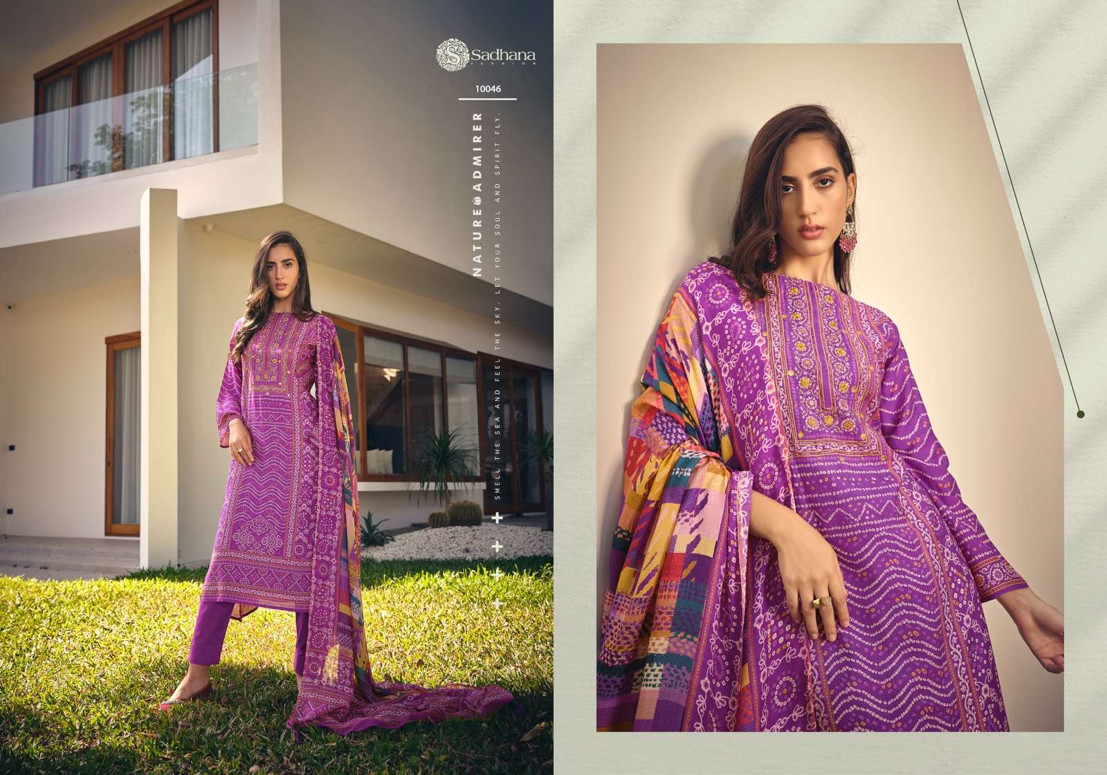 sadhana fashion inaayat 10041-10048 series latest designer salwar kameez wholesaler surat gujarat