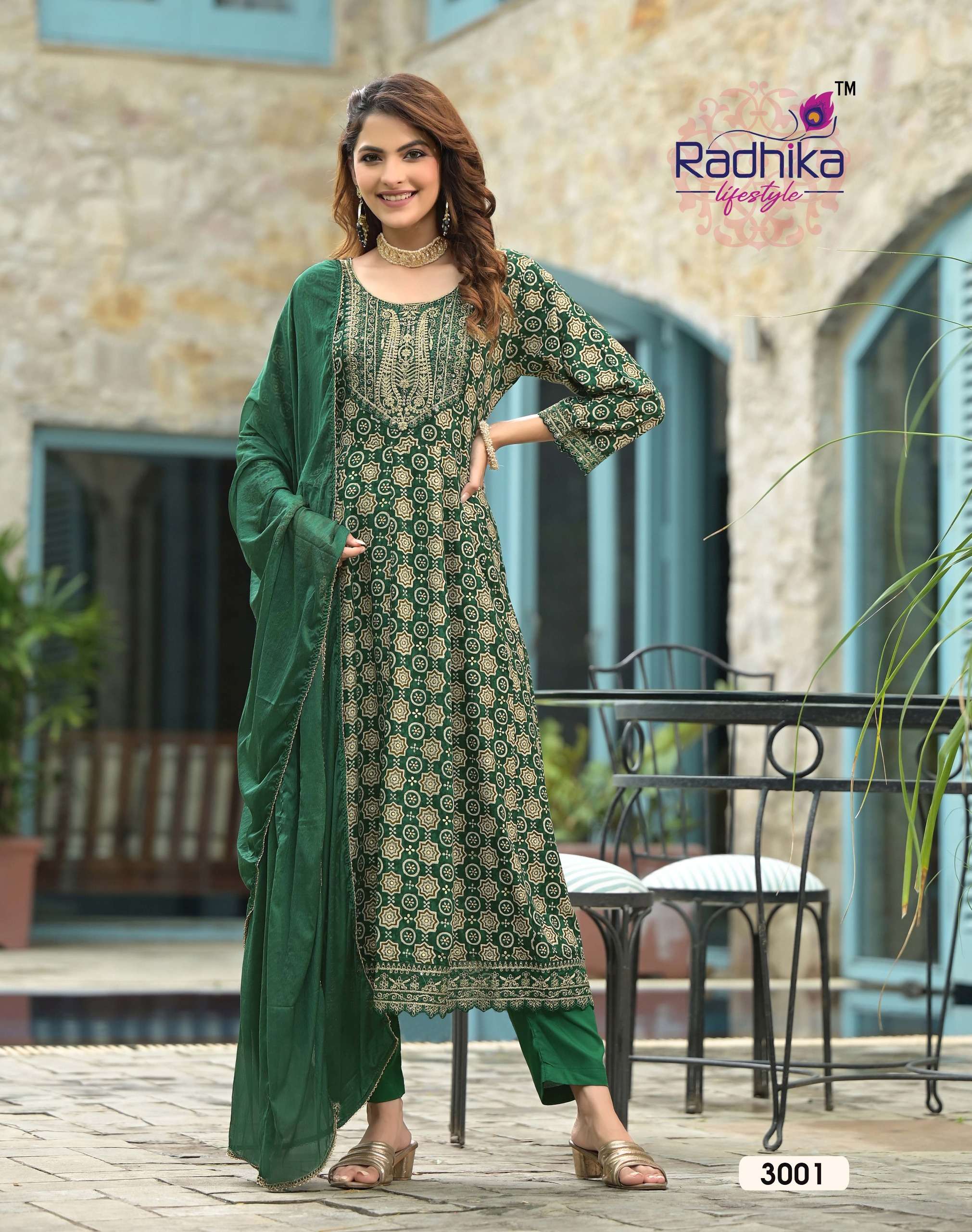 Party shops wear anarkali kurta