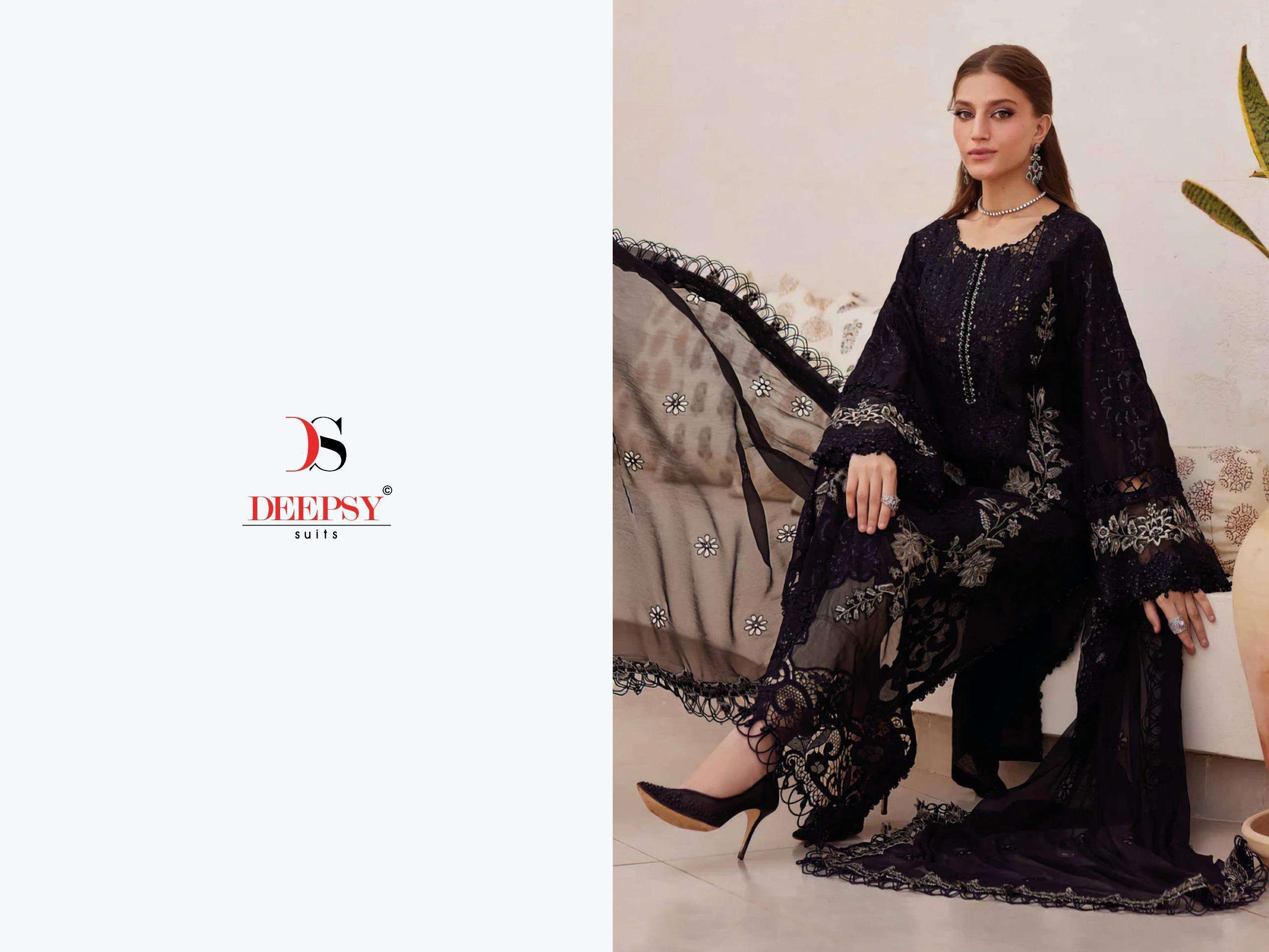 deepsy suit maria b 25-2 nx 1281-1285 series fancy embroidered